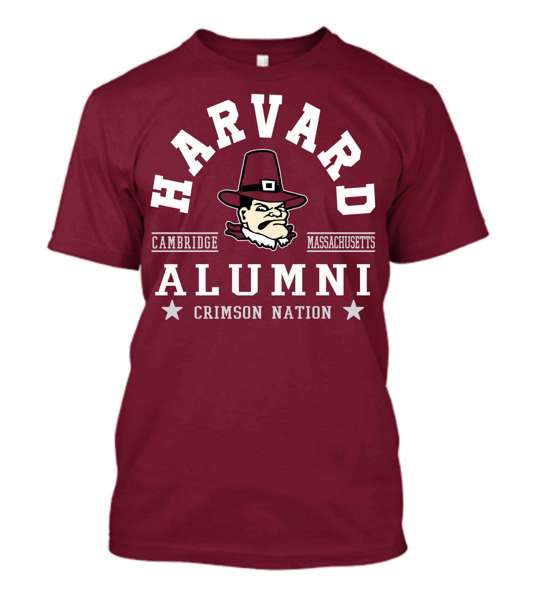 Harvard Alumni Cambridge Massachusetts Crimson Nation T-Shirt