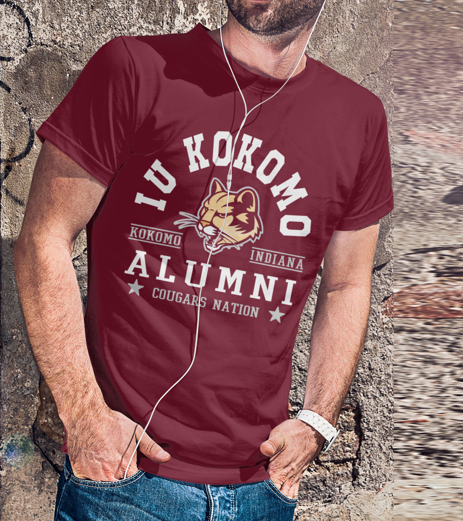 IU Kokomo Alumni Cougars Nation Kokomo Indiana T-Shirt