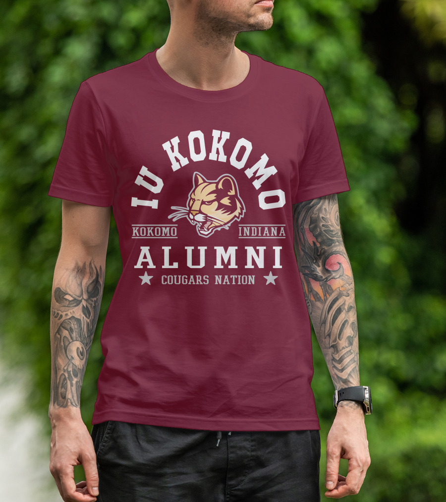 IU Kokomo Alumni Cougars Nation Kokomo Indiana T-Shirt