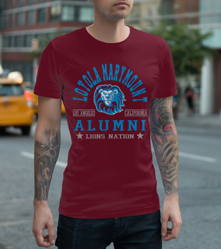 Loyola Marymount University Alumni Lions Nation Los Angeles California T-Shirt