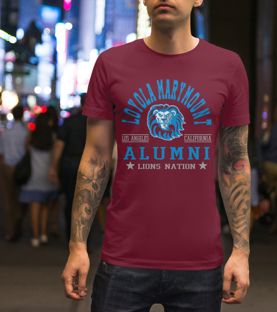 Loyola Marymount University Alumni Lions Nation Los Angeles California T-Shirt