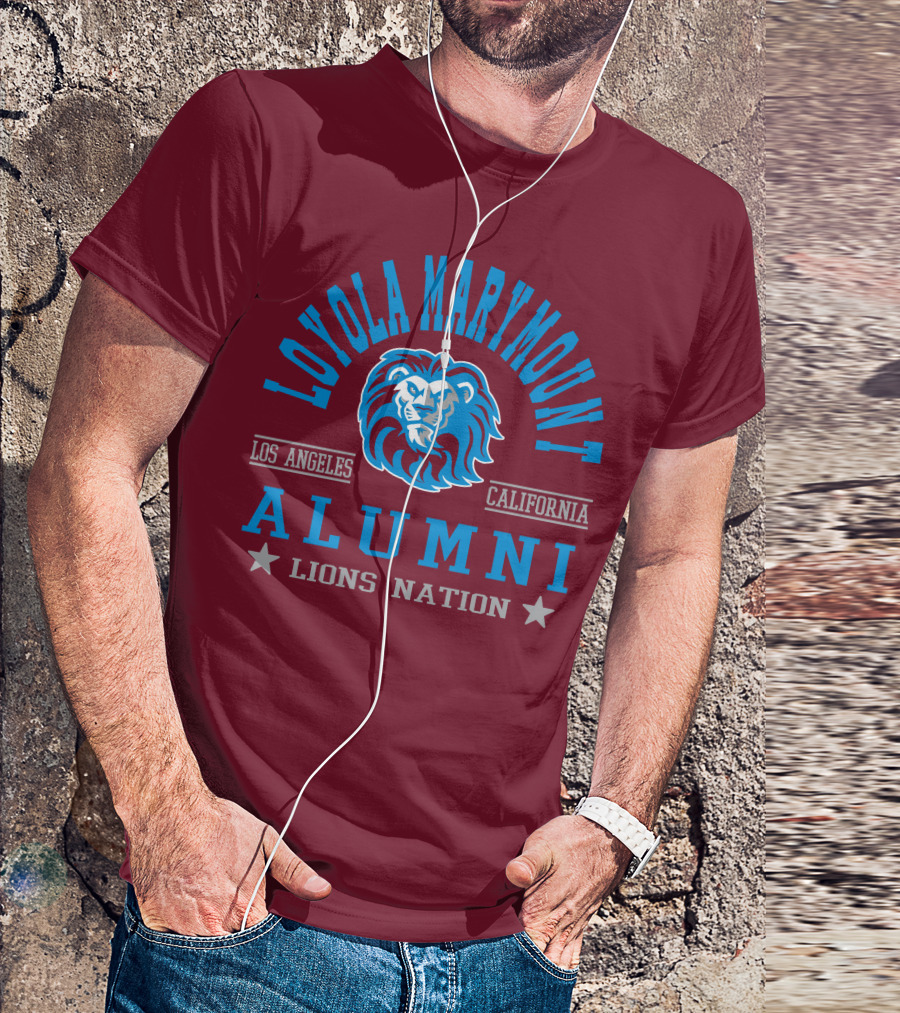 Loyola Marymount University Alumni Lions Nation Los Angeles California T-Shirt