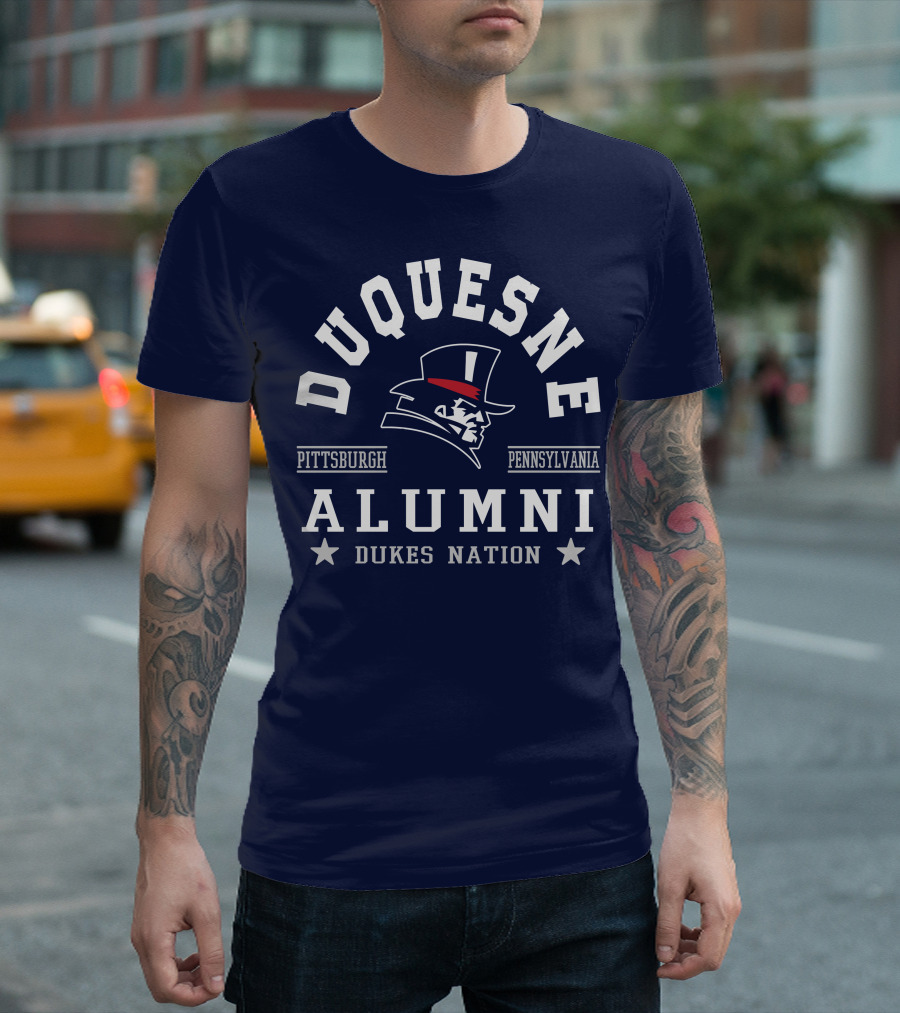 Duquesne Alumni Pittsburgh Pennsylvania Dukes Nation T-Shirt