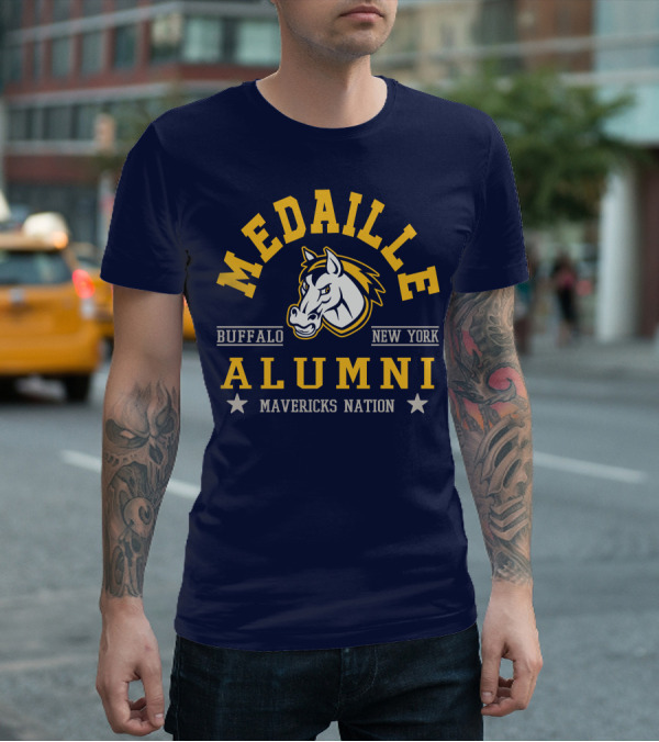 Medaille College Buffalo New York Alumni Mavericks Nation T-Shirt