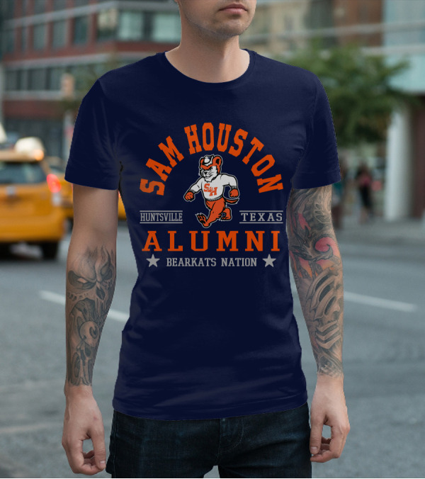 Sam Houston Alumni Bearkats Nation Huntsville Texas T-Shirt