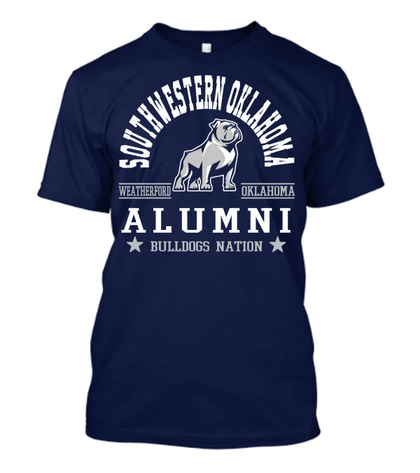 Southwestern Oklahoma Weatherford Bulldogs Alumni Nation T-Shirt