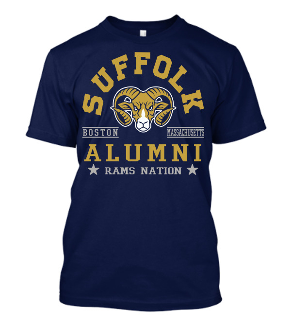 Suffolk Alumni Rams Nation Boston Massachusetts T-Shirt