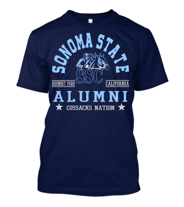 Sonoma State SSC Alumni Cossacks Nation Rohnert Park California T-Shirt