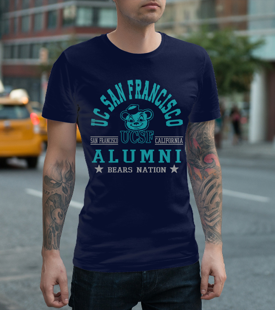 UC San Francisco California UCSF Alumni Bears Nation T-Shirt