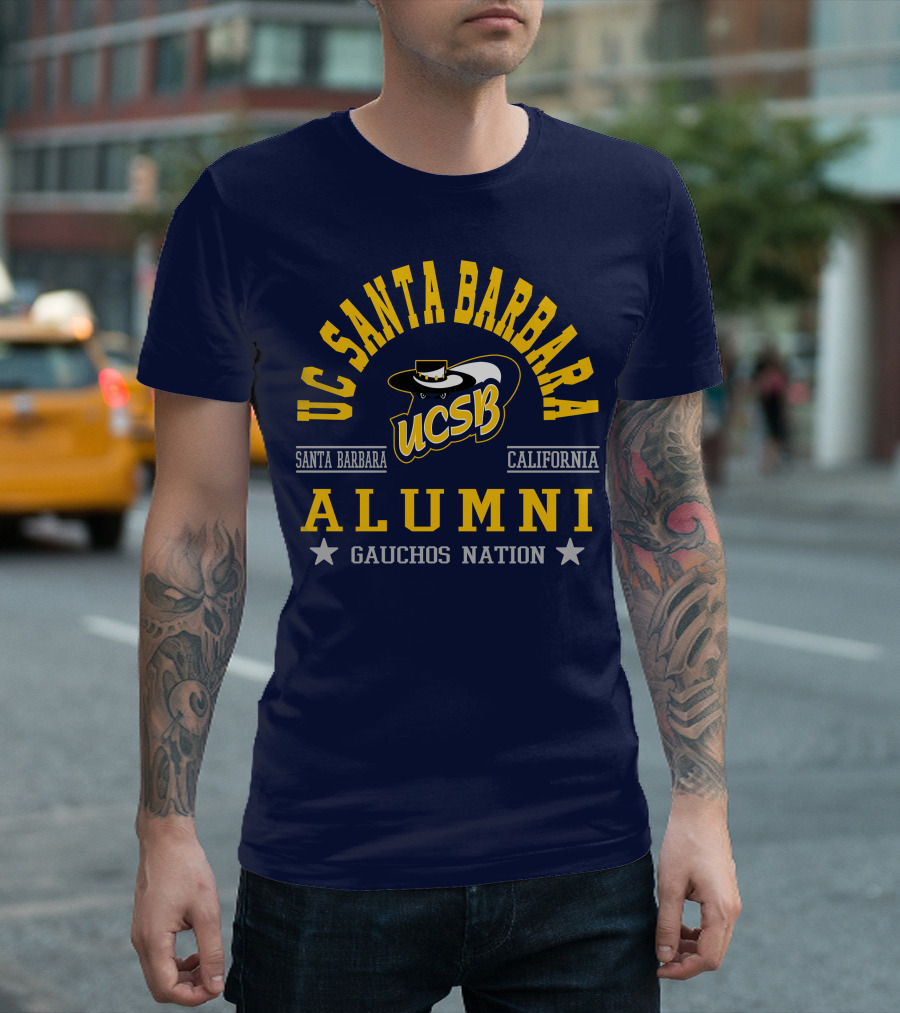 UC Santa Barbara Alumni UCSB Gauchos Nation California T-Shirt