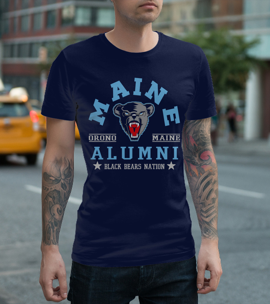 Maine Orono Alumni Black Bears Nation T-Shirt