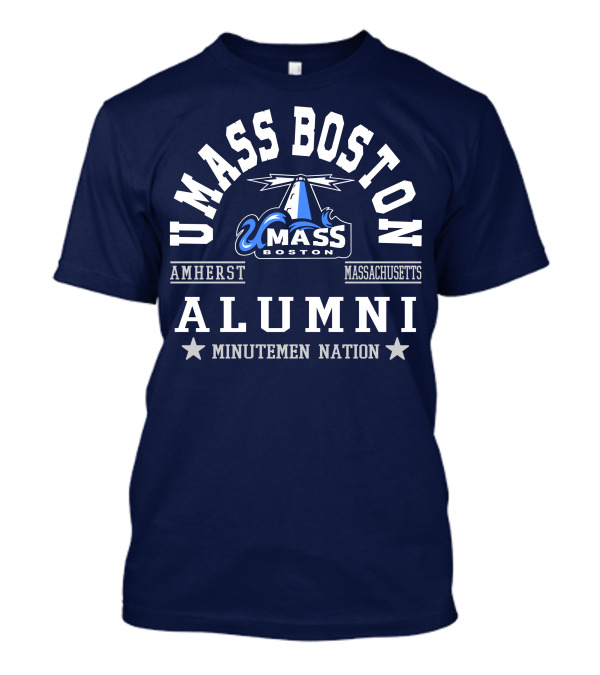 UMass Boston Alumni Amherst Massachusetts Minutemen Nation T-Shirt