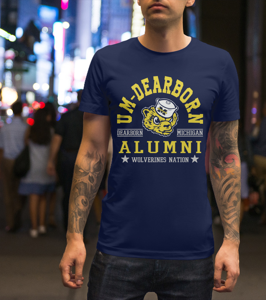 UM-Dearborn Alumni Wolverines Nation Dearborn Michigan T-Shirt