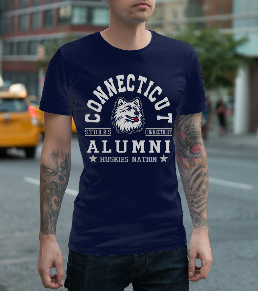 Connecticut Storrs Alumni Huskies Nation T-Shirt