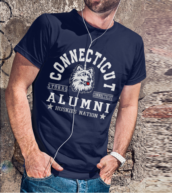 Connecticut Storrs Alumni Huskies Nation T-Shirt