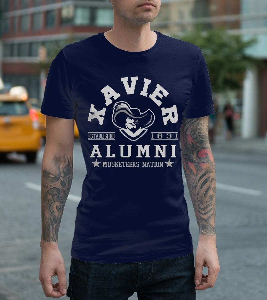 Xavier University Alumni Musketeers Nation Established 1831 T-Shirt