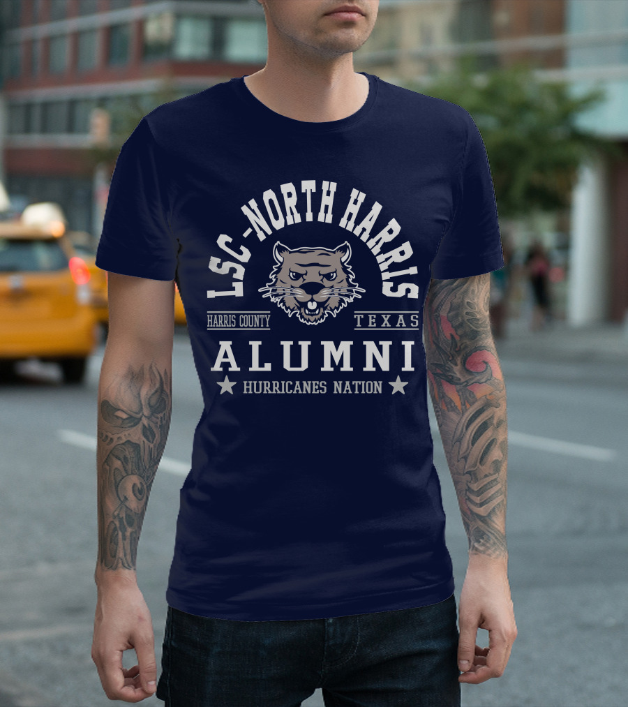 LSC-North Harris Alumni Harris County Texas Hurricanes Nation T-Shirt