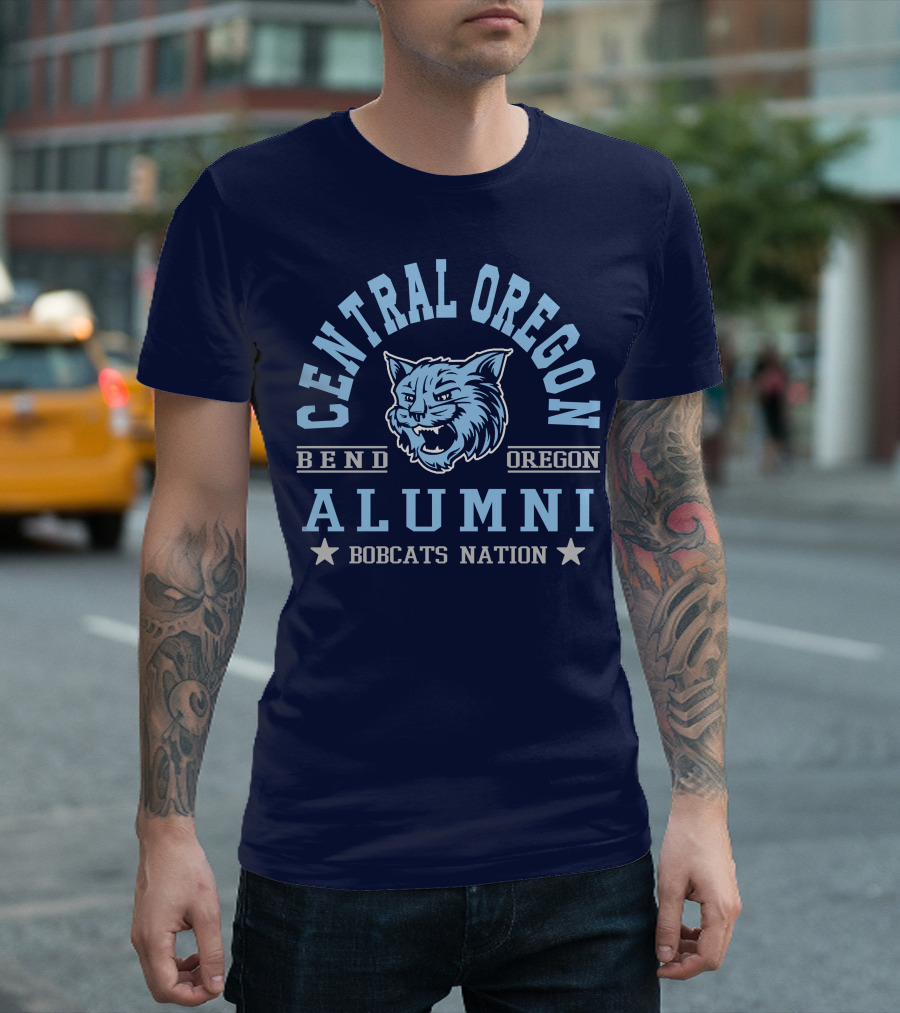 Central Oregon Bend Alumni Bobcats Nation T-Shirt