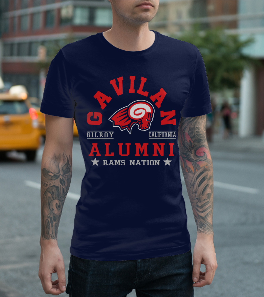 Gavilan College Alumni Rams Nation Gilroy California T-Shirt