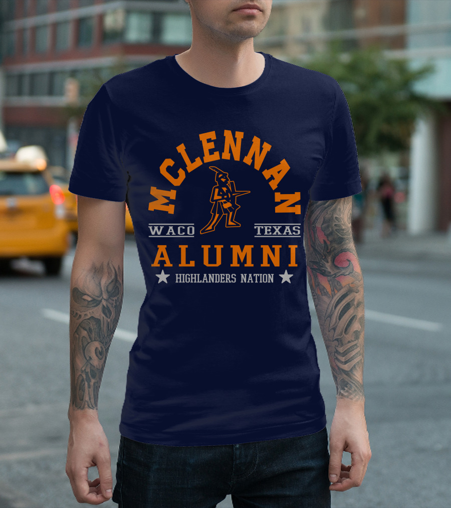 MCLENNAN WACO TEXAS ALUMNI HIGHLANDERS NATION T-Shirt