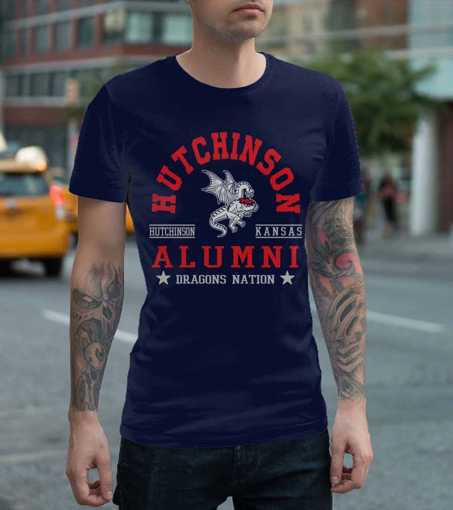 Hutchinson Kansas Alumni Dragons Nation T-Shirt