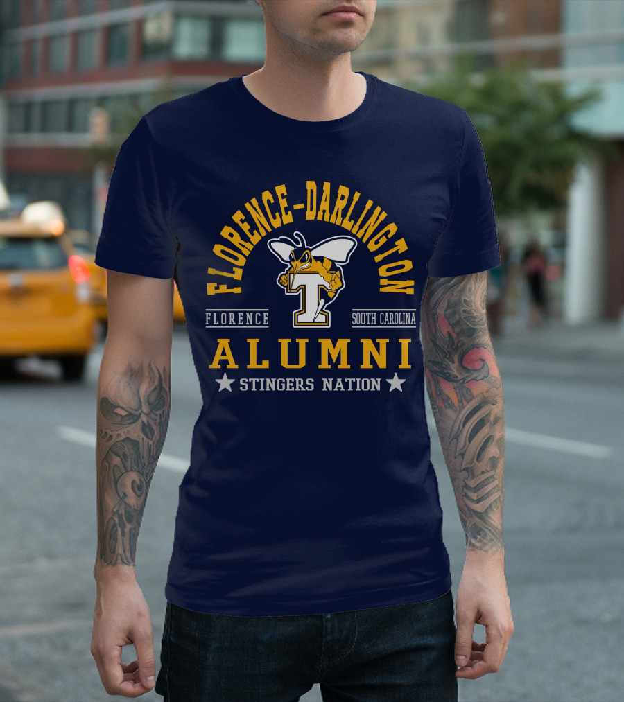 Florence-Darlington Alumni Stingers Nation South Carolina T-Shirt