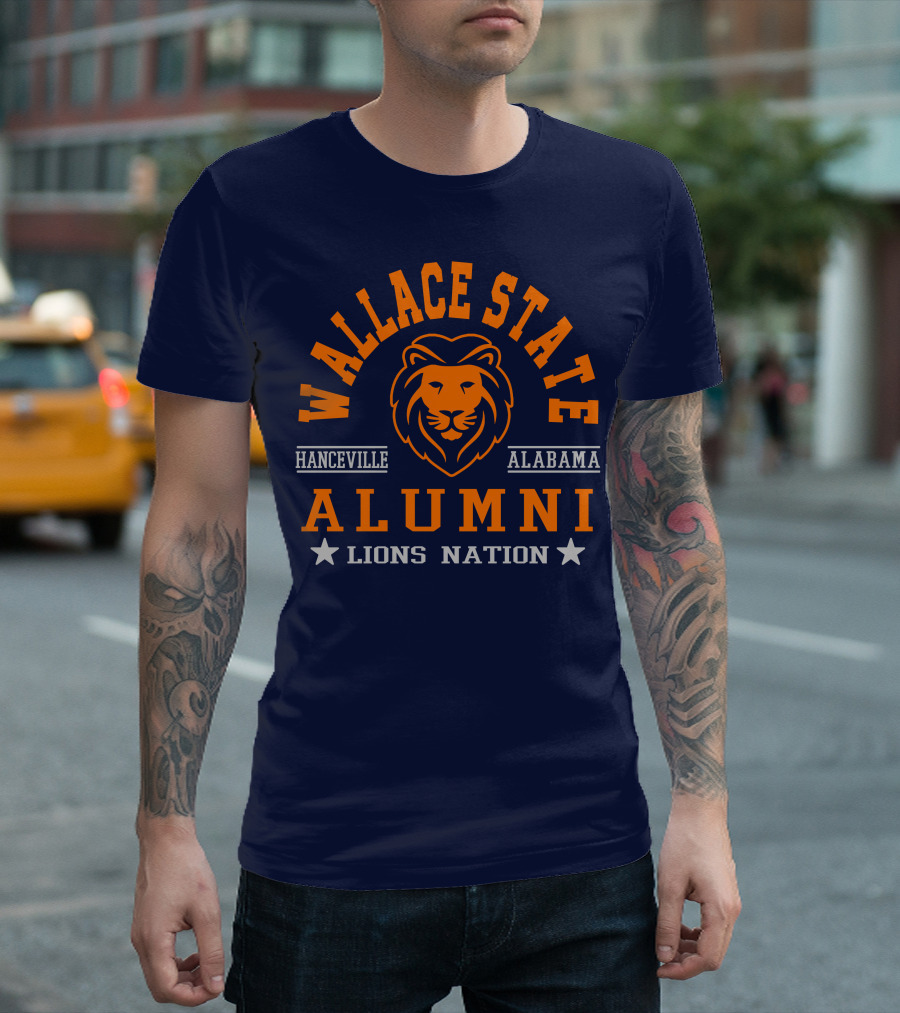 Wallace State Hanceville Alabama Alumni Lions Nation T-Shirt