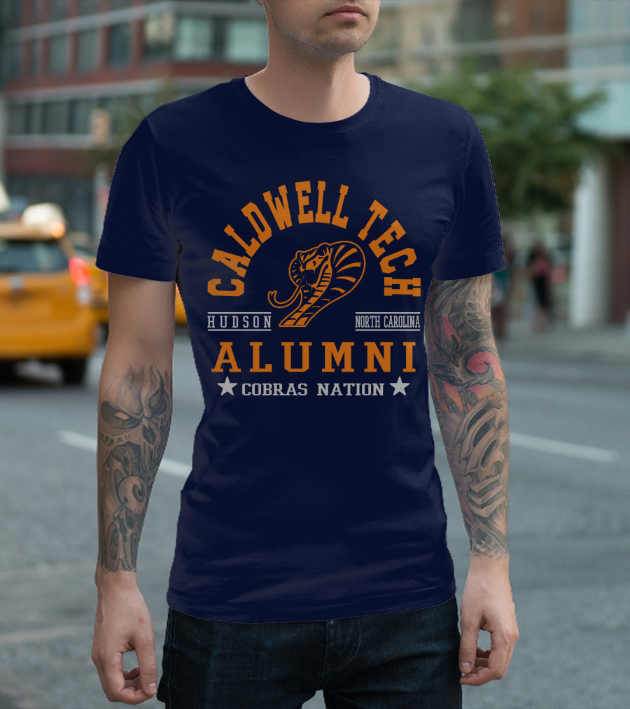 Caldwell Tech Alumni Cobras Nation Hudson North Carolina T-Shirt