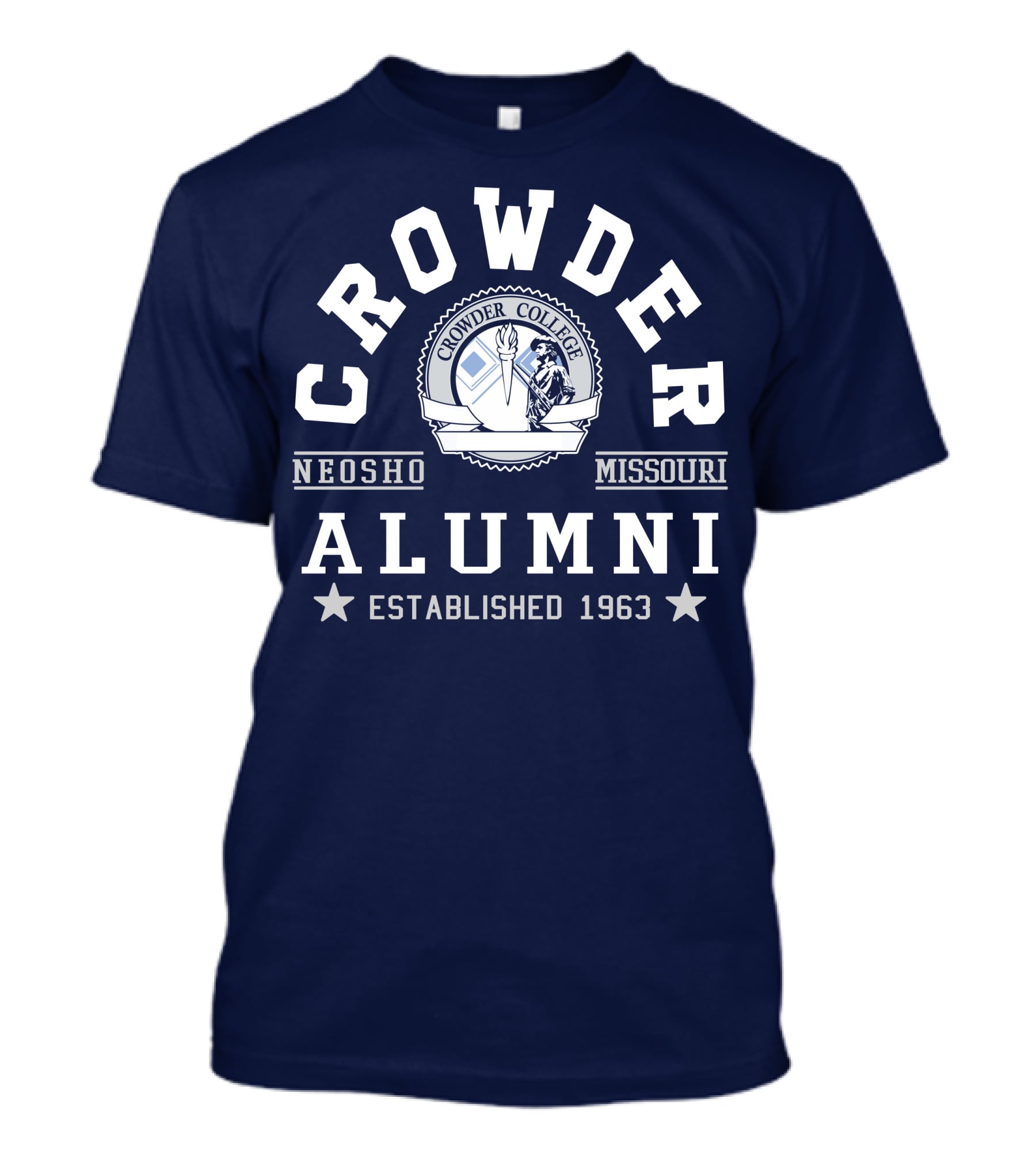 Crowder College Alumni Neosho Missouri Established 1963 T-Shirt