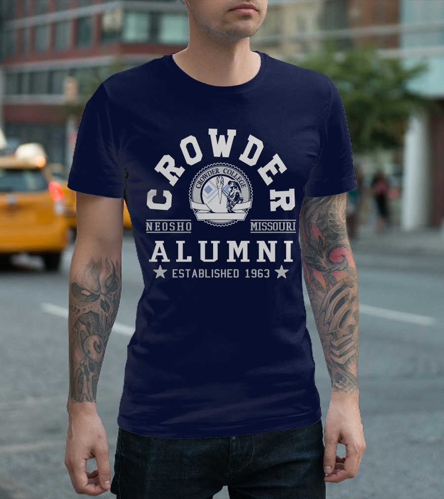 Crowder College Alumni Neosho Missouri Established 1963 T-Shirt