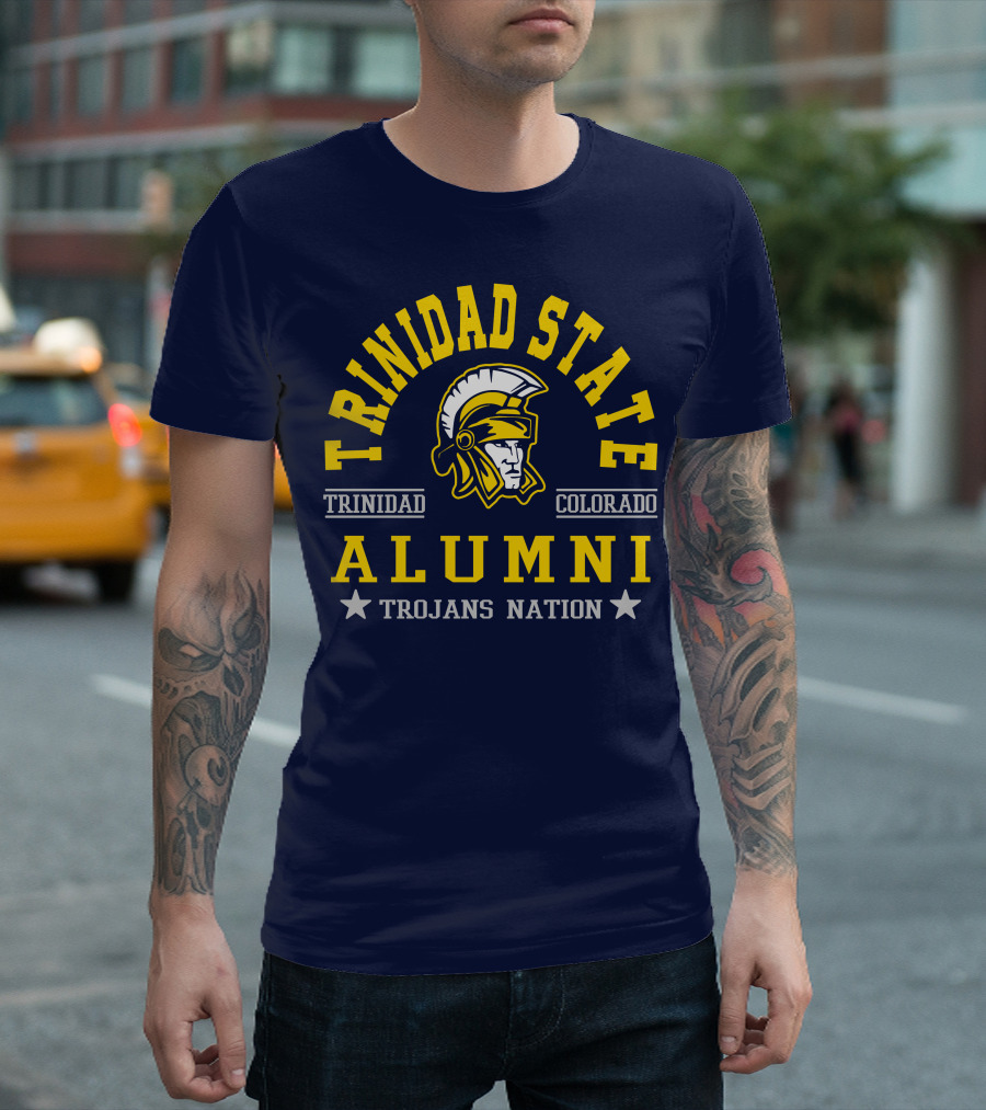 Trinidad State Colorado Alumni Trojans Nation T-Shirt