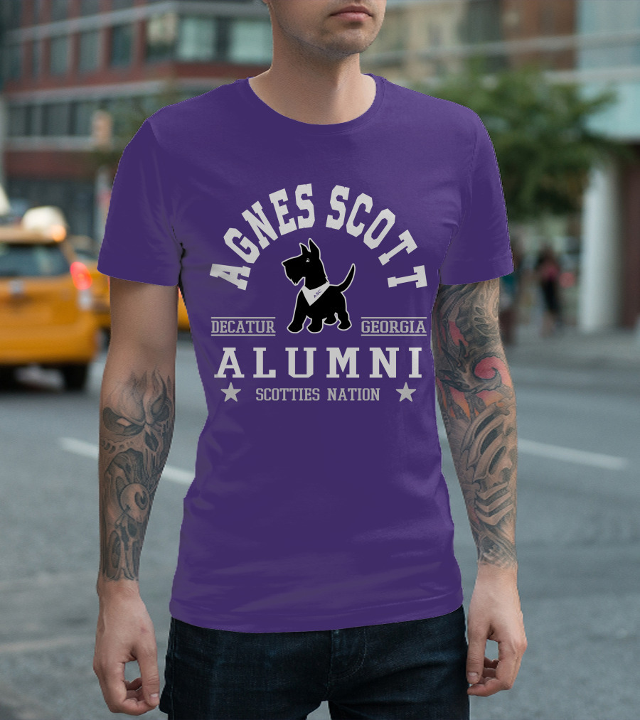 Agnes Scott College Alumni Scotties Nation Decatur Georgia T-Shirt