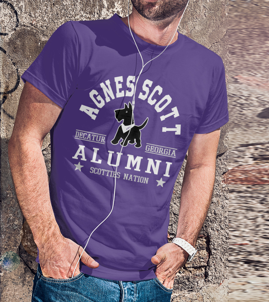Agnes Scott College Alumni Scotties Nation Decatur Georgia T-Shirt
