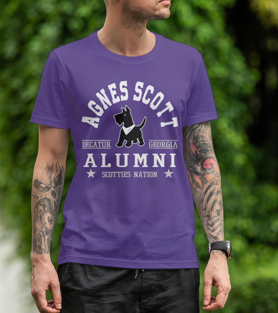 Agnes Scott College Alumni Scotties Nation Decatur Georgia T-Shirt