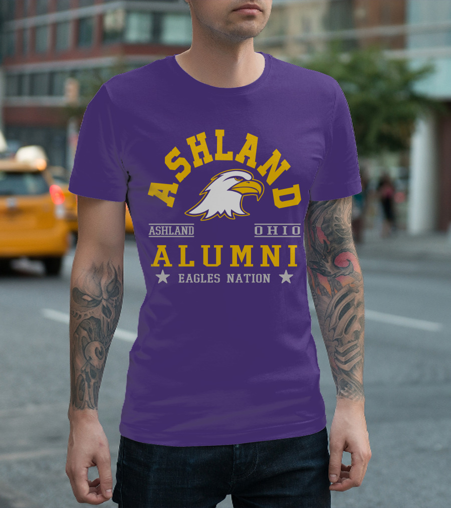 Ashland Ohio Eagles Alumni Nation T-Shirt
