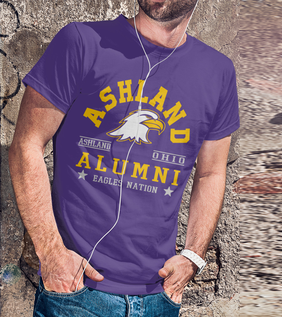 Ashland Ohio Eagles Alumni Nation T-Shirt