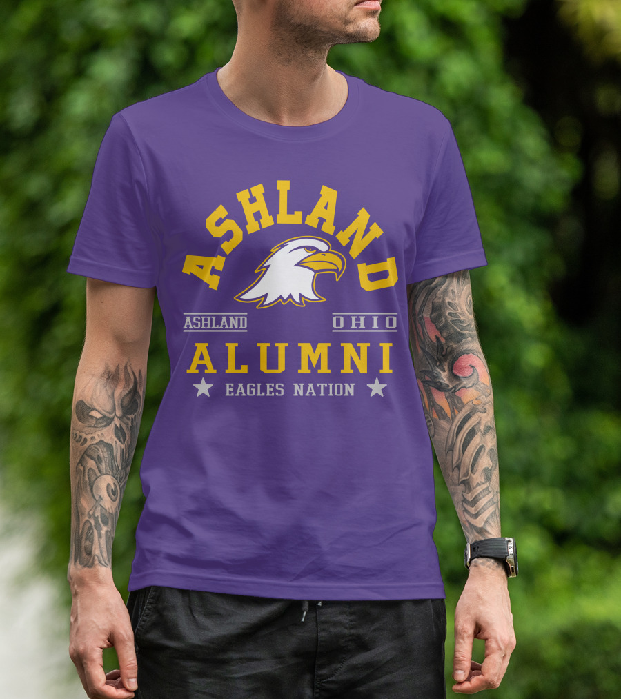 Ashland Ohio Eagles Alumni Nation T-Shirt
