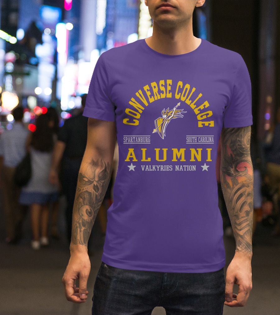Converse College Alumni Valkyries Nation Spartanburg South Carolina T-Shirt
