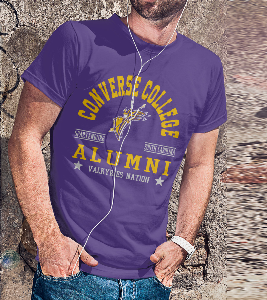 Converse College Alumni Valkyries Nation Spartanburg South Carolina T-Shirt