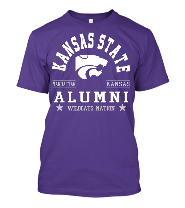 Kansas State Alumni Wildcats Nation Manhattan Kansas T-Shirt