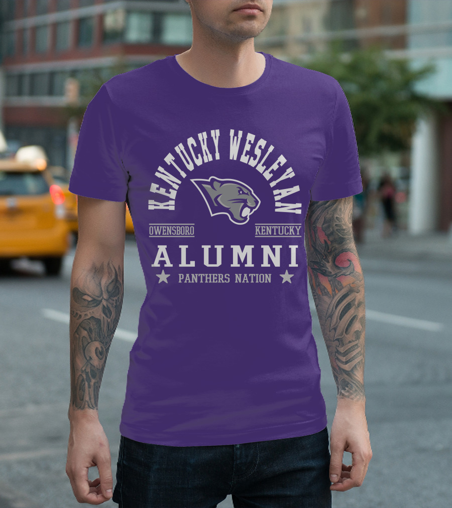 Kentucky Wesleyan Alumni Panthers Nation Owensboro Kentucky T-Shirt