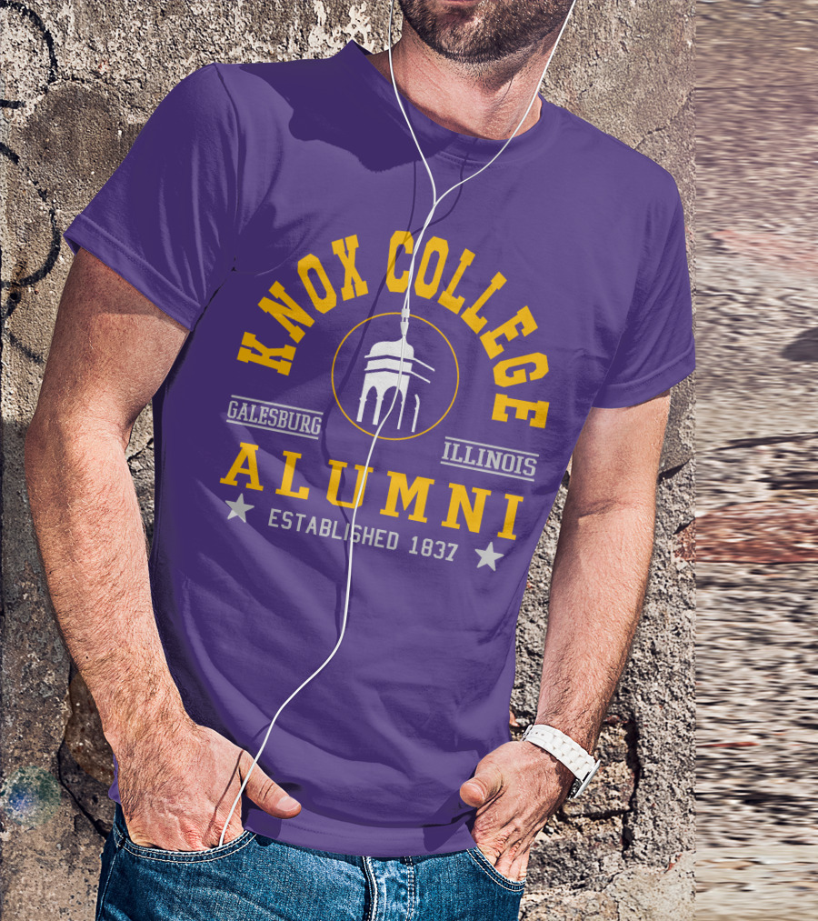Knox College Alumni Established 1837 Galesburg Illinois T-Shirt