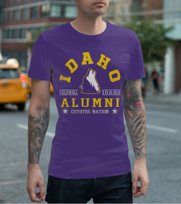 Idaho Alumni Caldwell Coyotes Nation T-Shirt