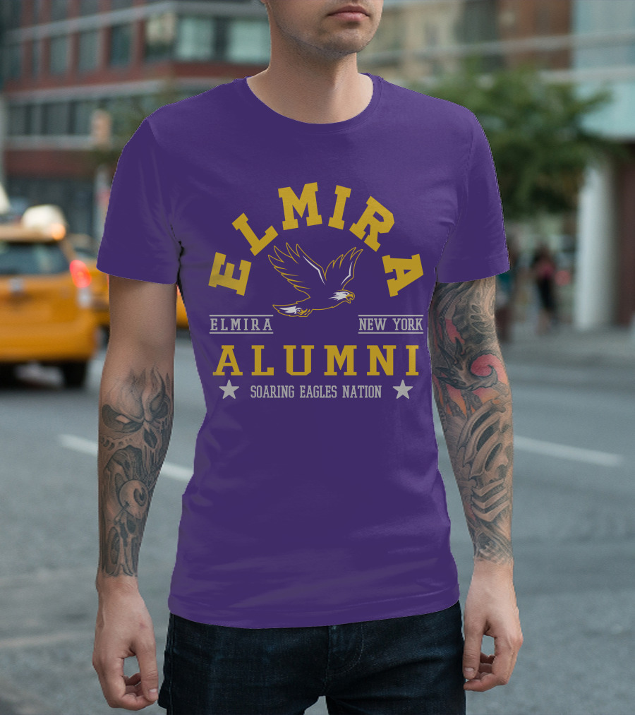 Elmira Alumni New York Soaring Eagles Nation T-Shirt