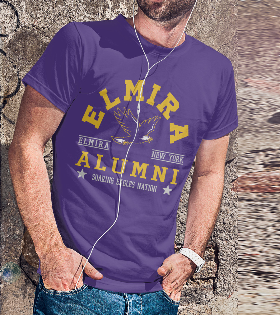Elmira Alumni New York Soaring Eagles Nation T-Shirt