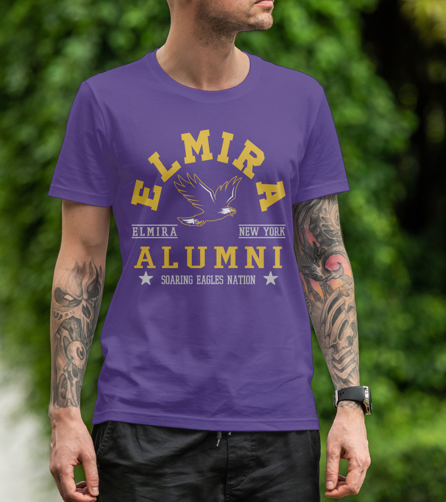 Elmira Alumni New York Soaring Eagles Nation T-Shirt