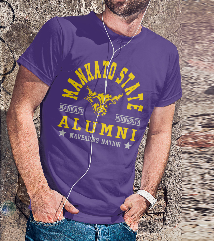 Mankato State Minnesota Alumni Mavericks Nation T-Shirt