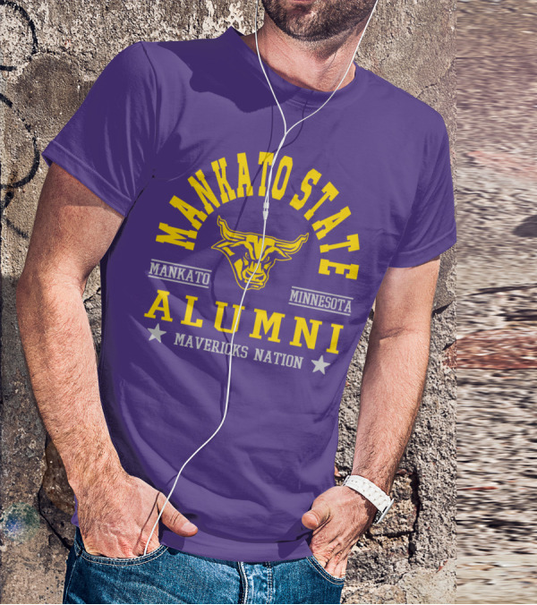 Mankato State Minnesota Alumni Mavericks Nation T-Shirt
