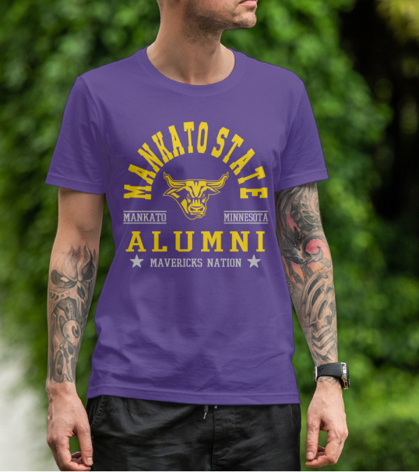 Mankato State Minnesota Alumni Mavericks Nation T-Shirt