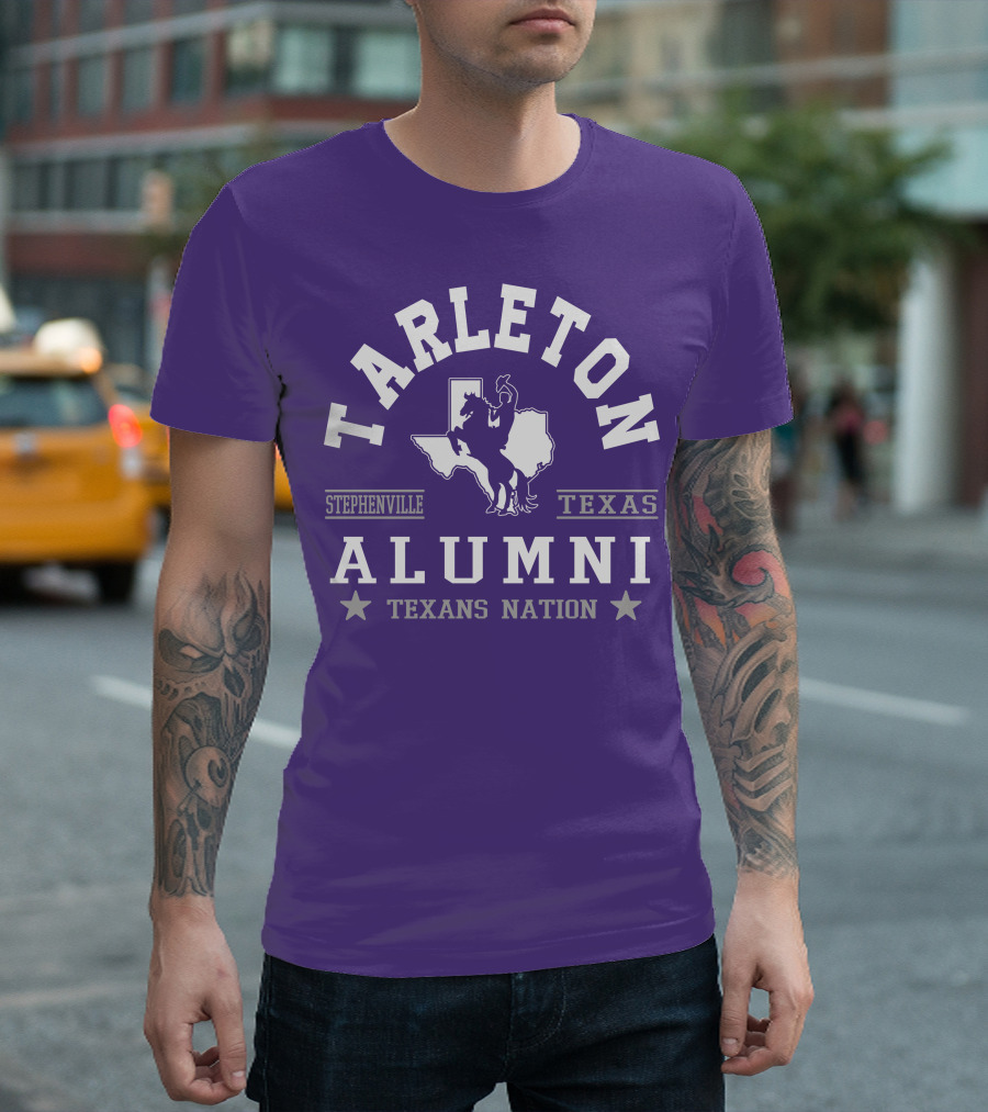 Tarleton Alumni Stephenville Texas Texans Nation T-Shirt